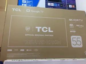TCL 55” 4khdr Tv