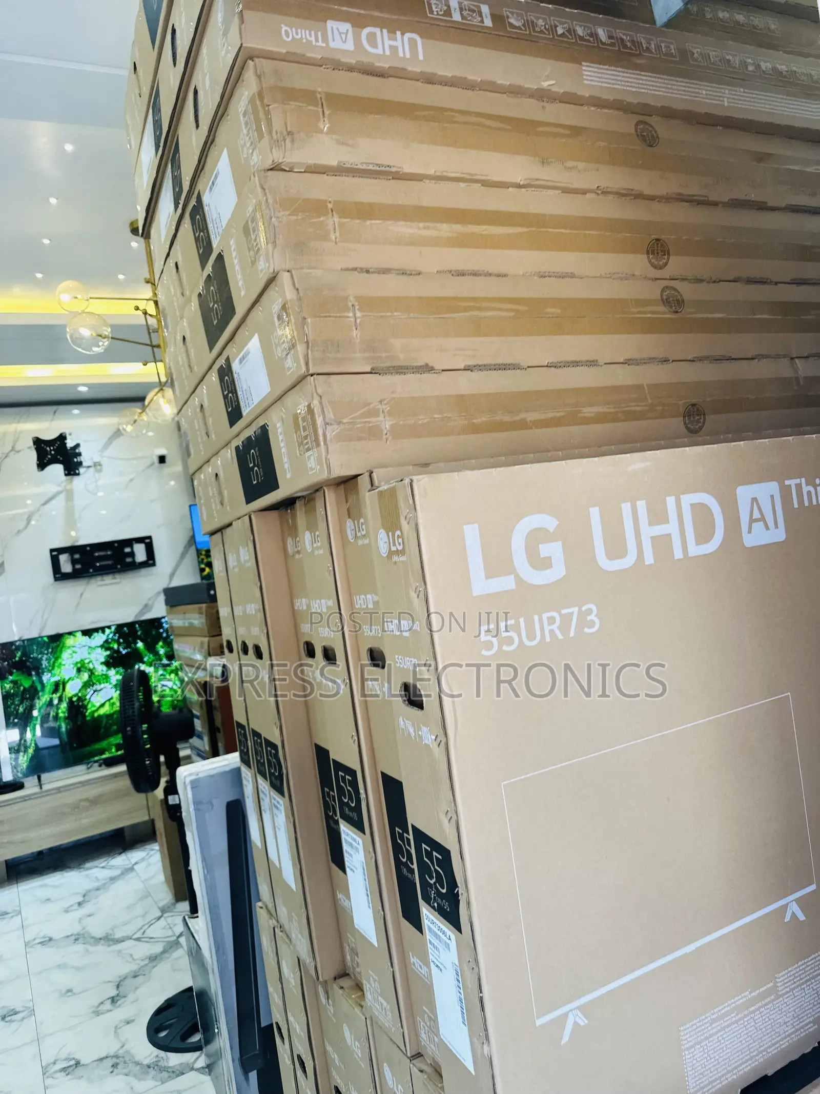 Text for Your LG TVS From Us UHD Smart 55”UR73