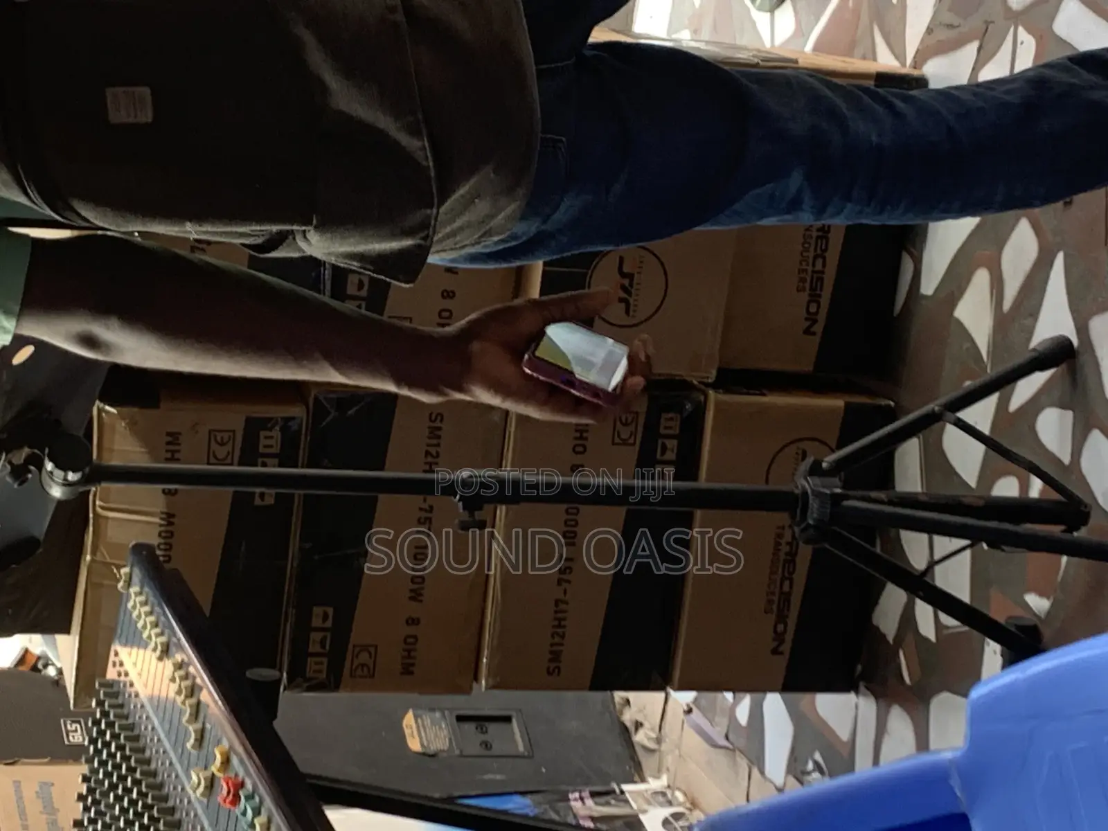 JAC 12” Inches 1000 Watts Naked Speaker With in-Built Tutor