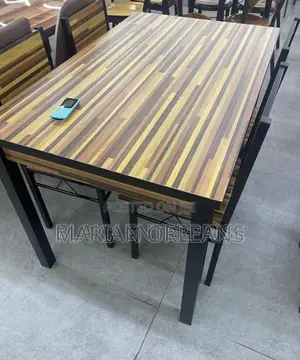 Wooden 4 Seater With Table.
