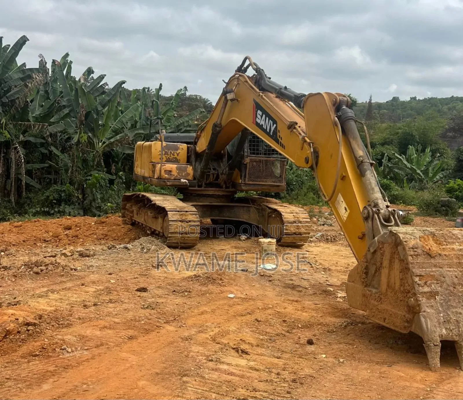 6months Used Cash Hitachi, Sany, Excavator