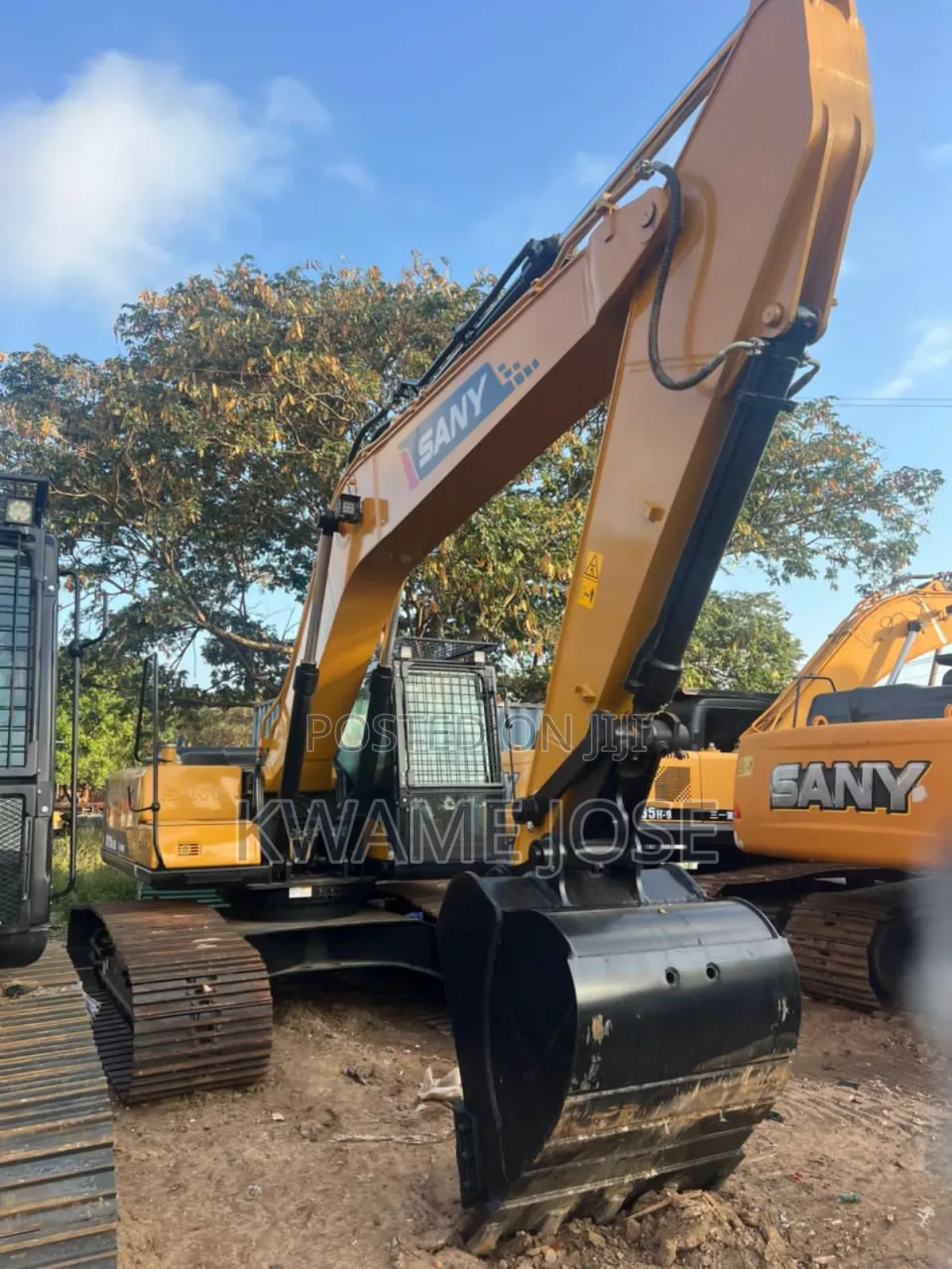 6months Used Cash Hitachi, Sany, Excavator