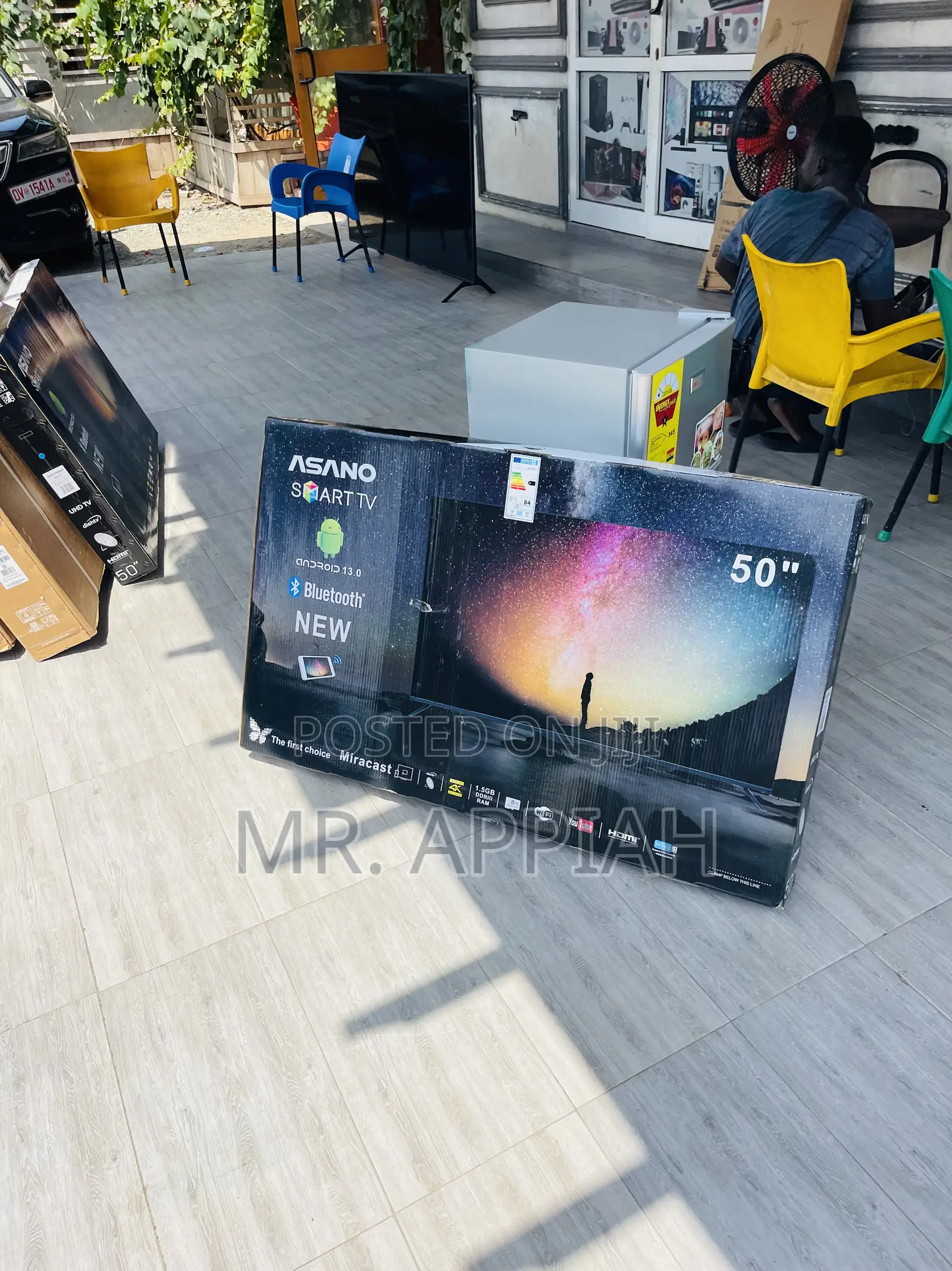 Order Affordable Asano 50” Uhd Smart Electric Tv.
