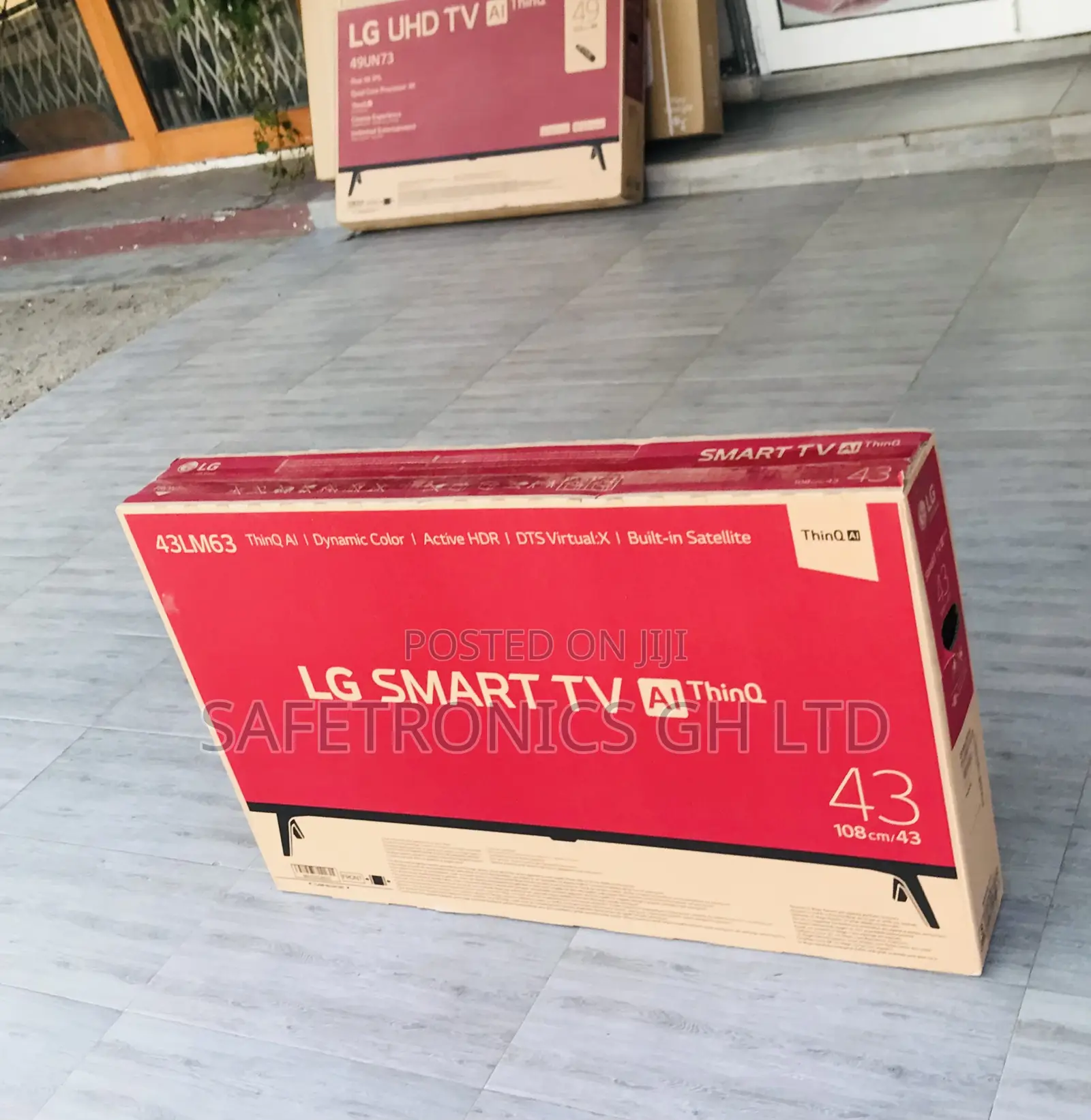 Get Massive | LM63 LG LED Smart UHD 43 Inch Tv 