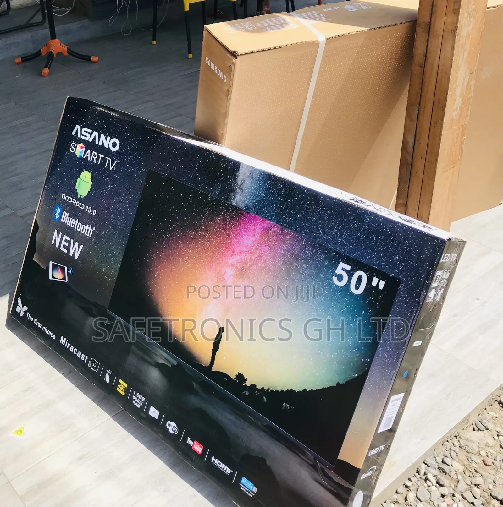Purchase Sleek Android 50 Inch Smart Led UHD Asano Tv