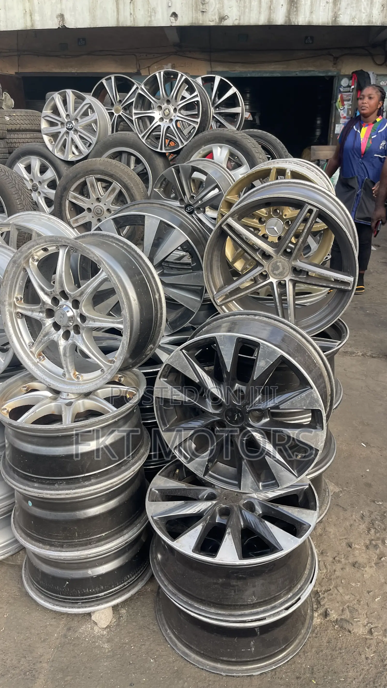Toyota,Benz,Hyundai,Bmw,Honda,Kia(All Set of Rims Available)
