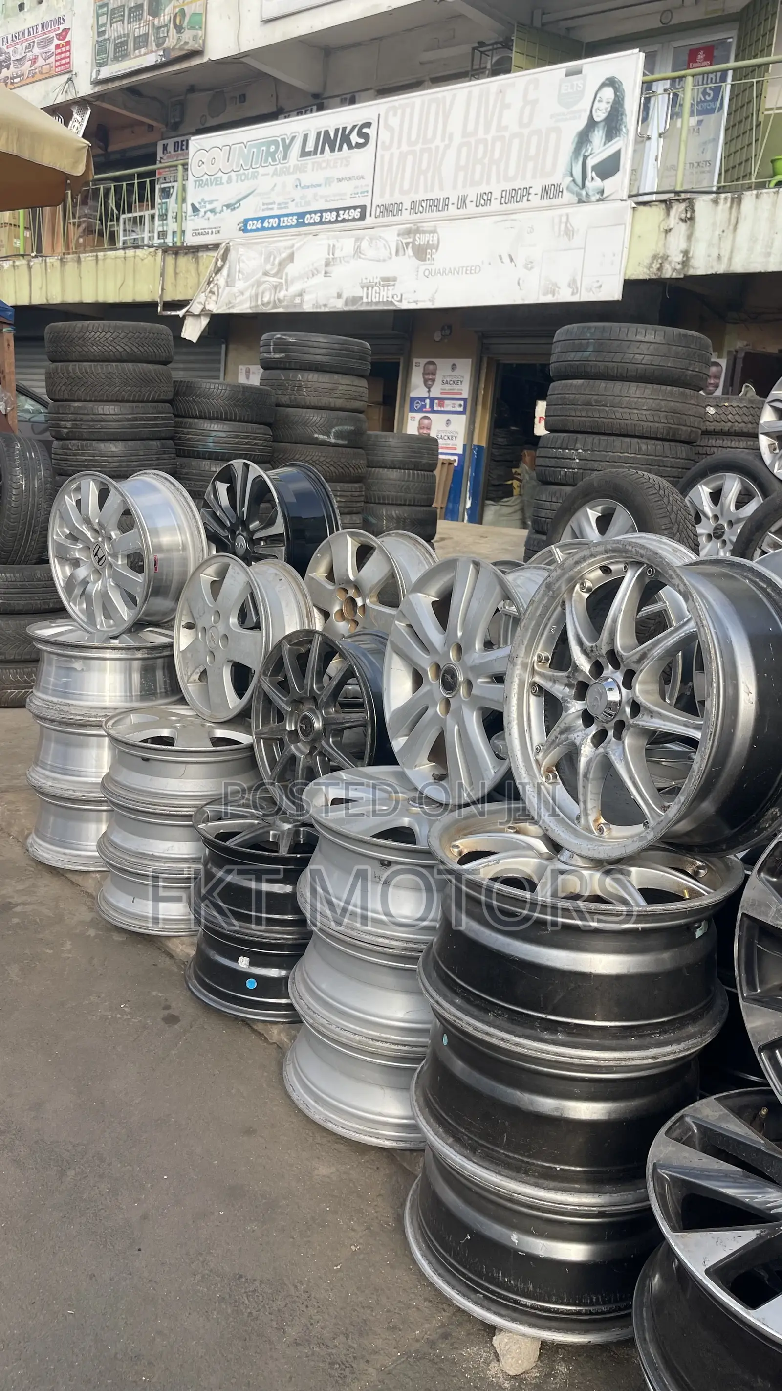 Toyota,Benz,Hyundai,Bmw,Honda,Kia(All Set of Rims Available)