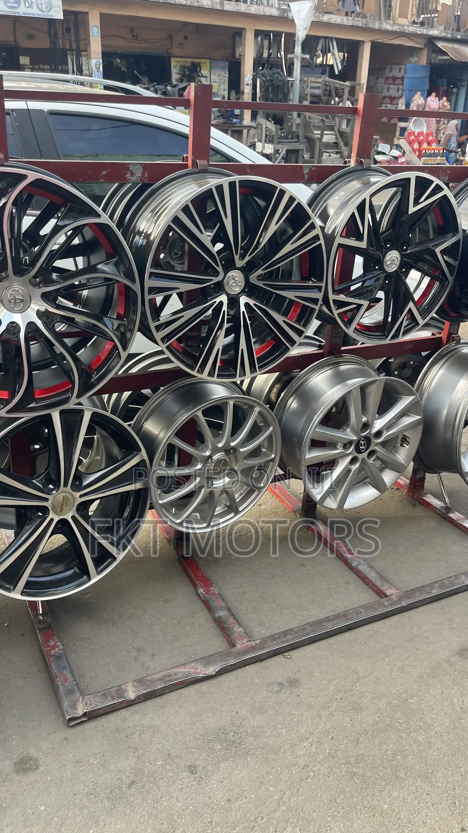Toyota,Benz,Hyundai,Bmw,Honda,Kia(All Set of Rims Available)