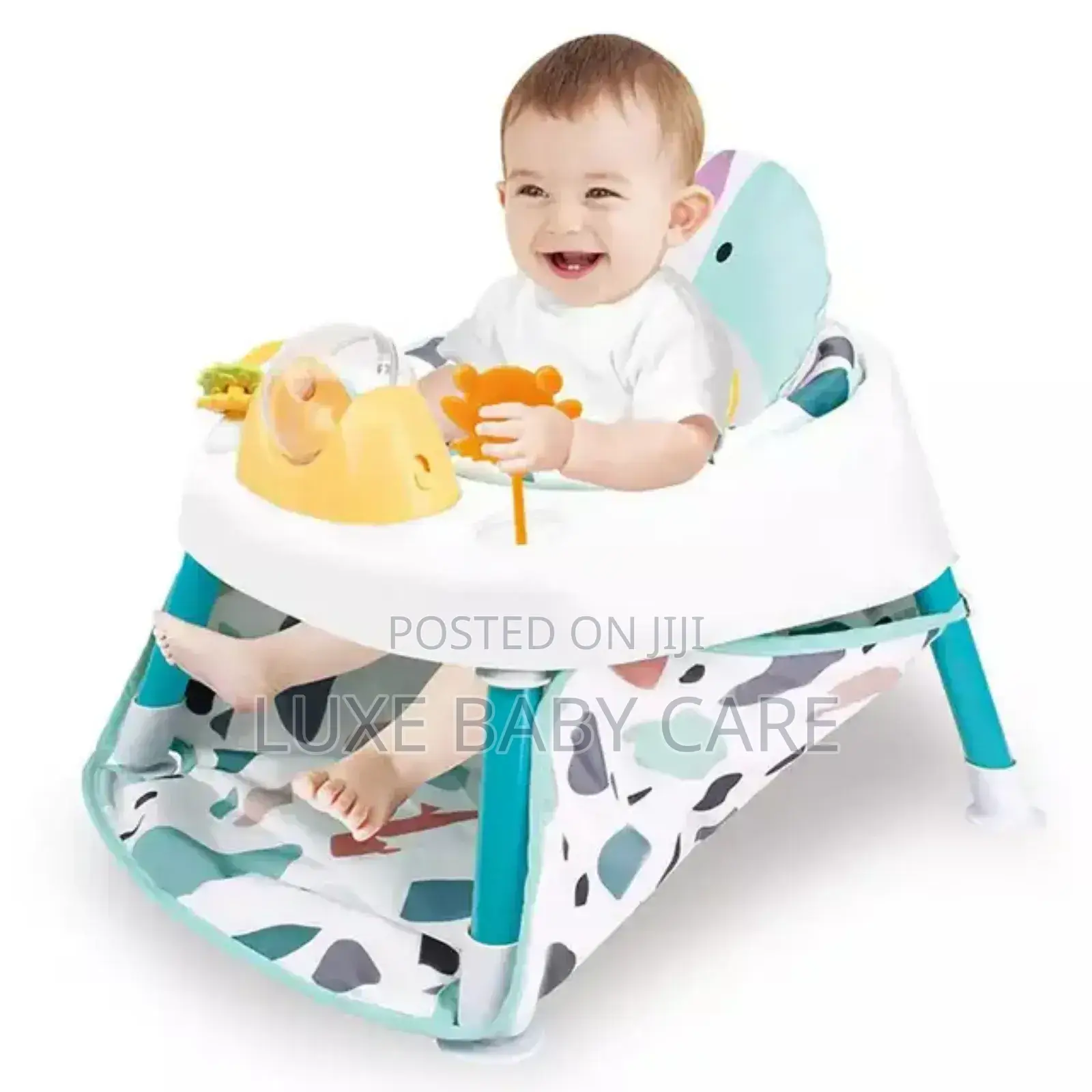 2-in-1 Doorway Jumper, Music Lights for Babies,