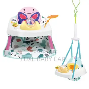 2-in-1 Doorway Jumper, Music Lights for Babies,