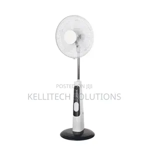 32hours 9-Speed Rechargeable Solar Fan With Gifts