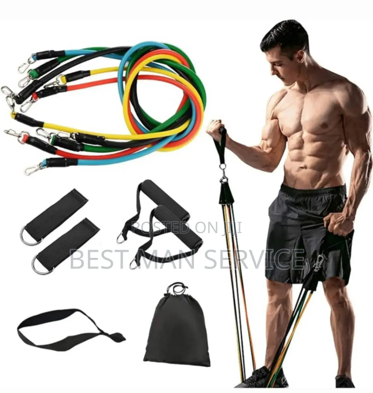 Set of Resistance Power Bands