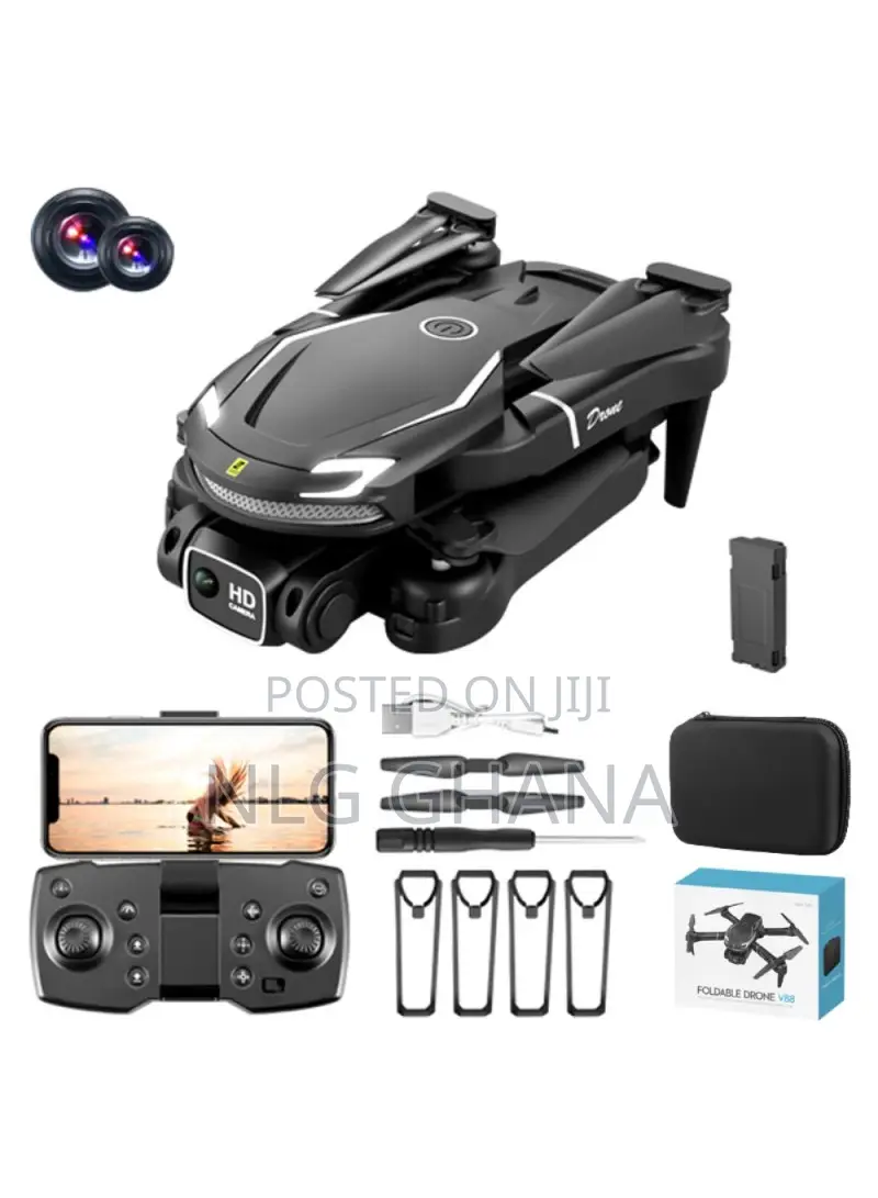 HD Dual Camera Aerial Photo Rc Drone 2.4ghz Folding 4ch Airc