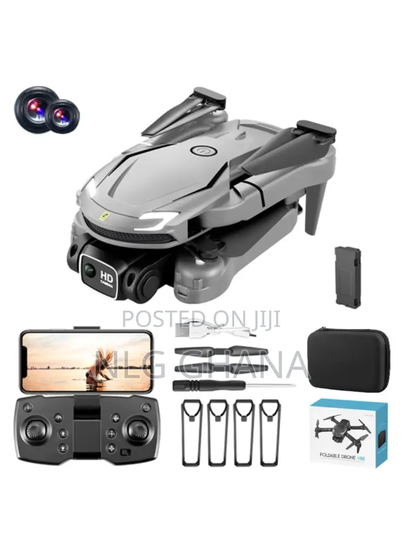 HD Dual Camera Aerial Photo Rc Drone 2.4ghz Folding 4ch Airc