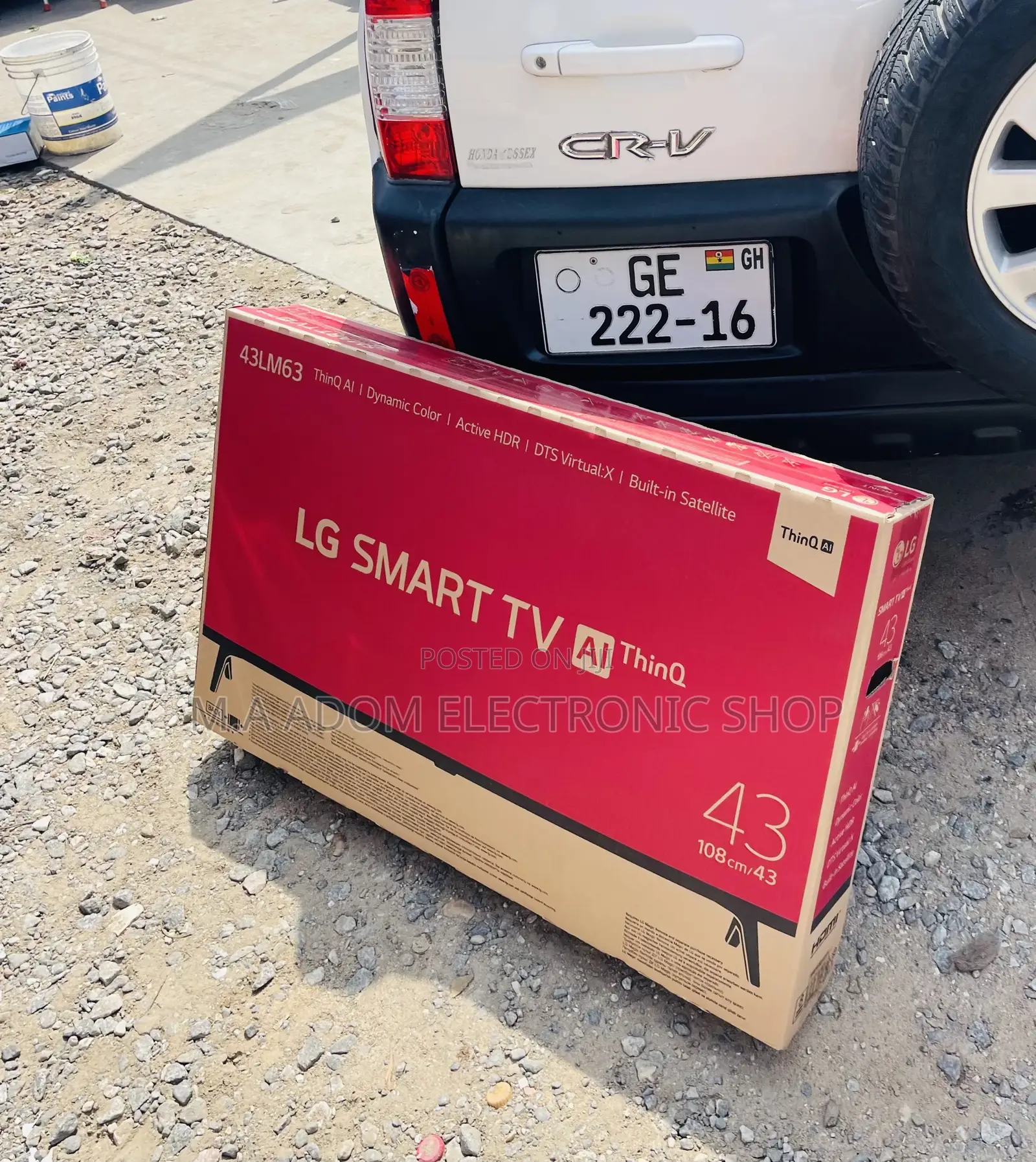 Brand New Lg43lm6370 43 Inch Full HD Smart Television.