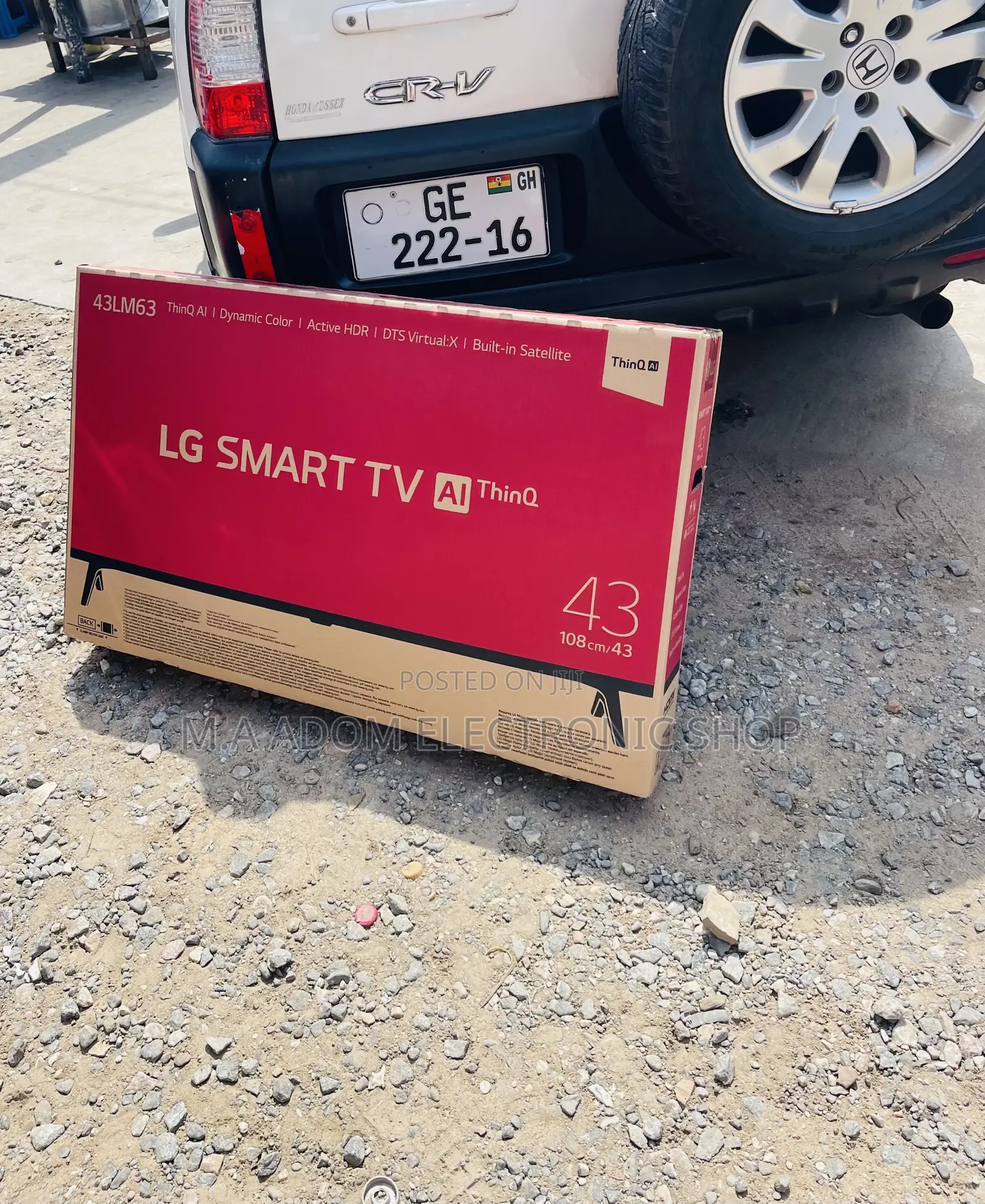 Brand New Lg43lm6370 43 Inch Full HD Smart Television.