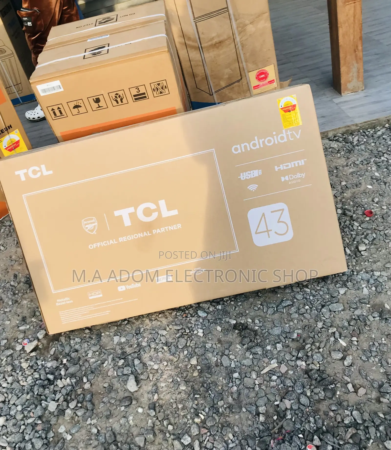 Order Classic TCL 43s5400 43 Inch FHD Smart Android Tv.