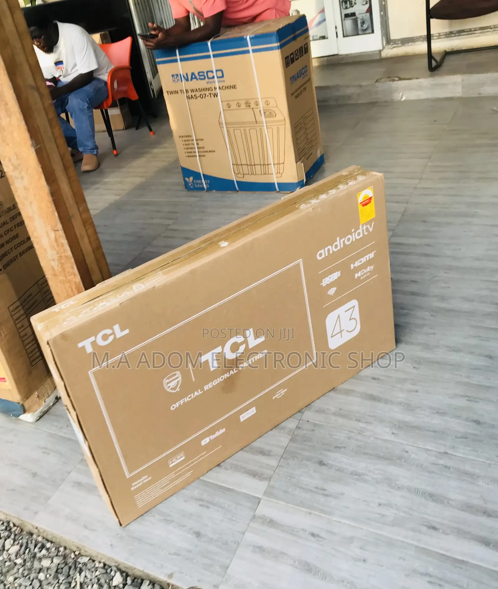 Order Affordable TCL 43s5400 43” FHD Smart Android Tv.