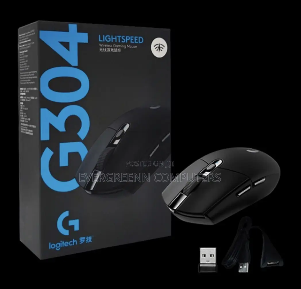 Gaming Mouse, G304, Wireless and Rechargeable