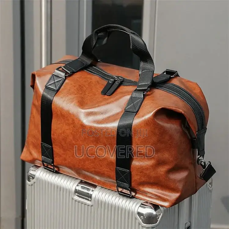 Genuine Leather Duffle Bag