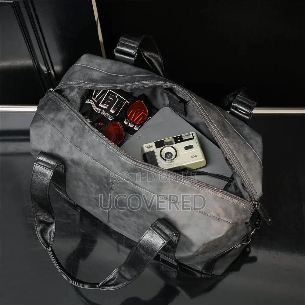 Genuine Leather Duffle Bag