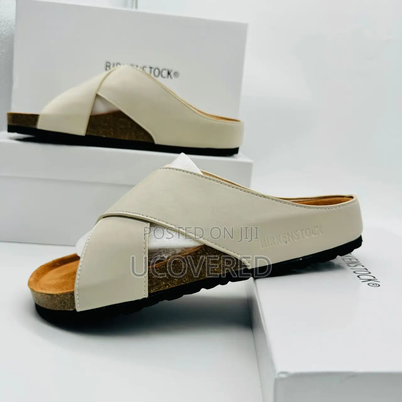 Birkenstock Leather Slippers