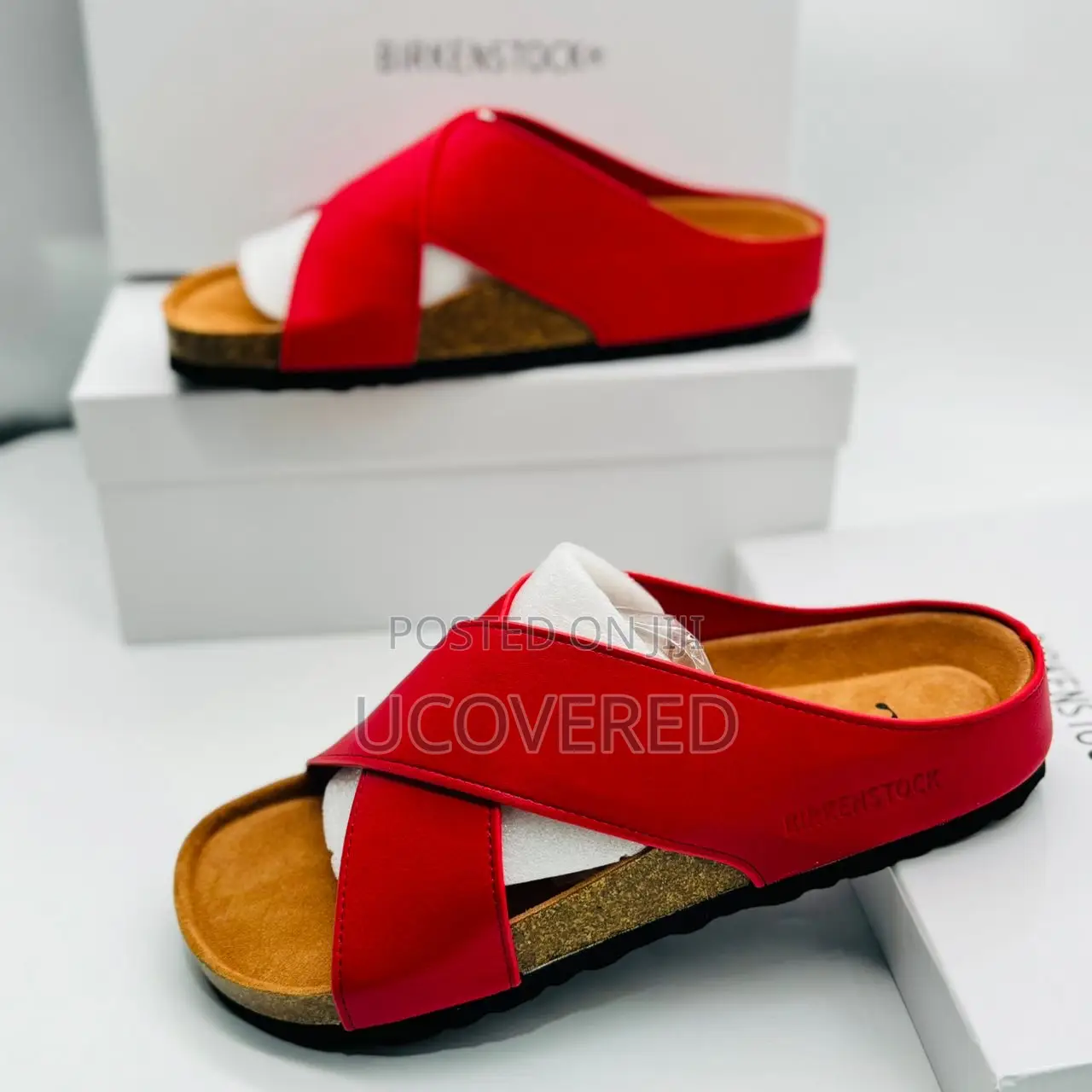 Birkenstock Leather Slippers