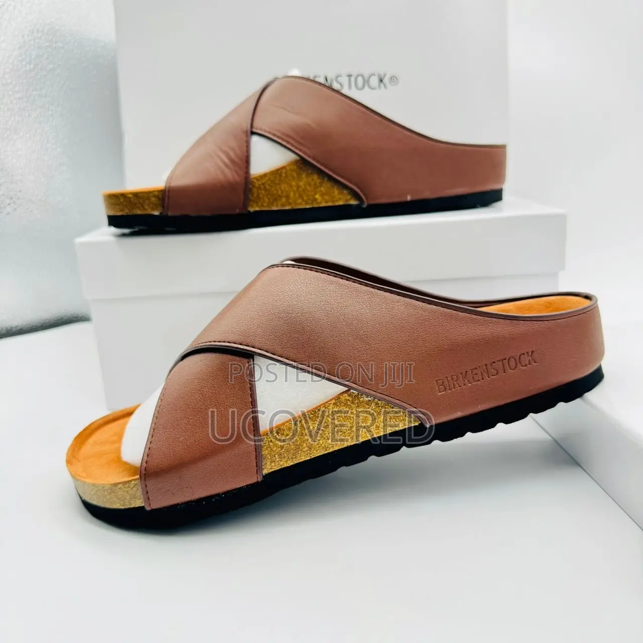 Birkenstock Leather Slippers