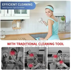 Electric Cleaning Brush/Scrubber