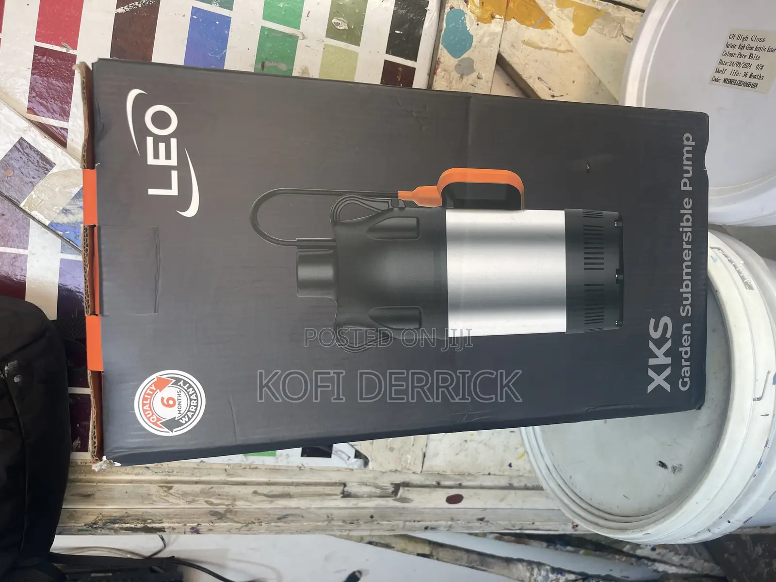 Submersible Pump 1.2hp Stainless