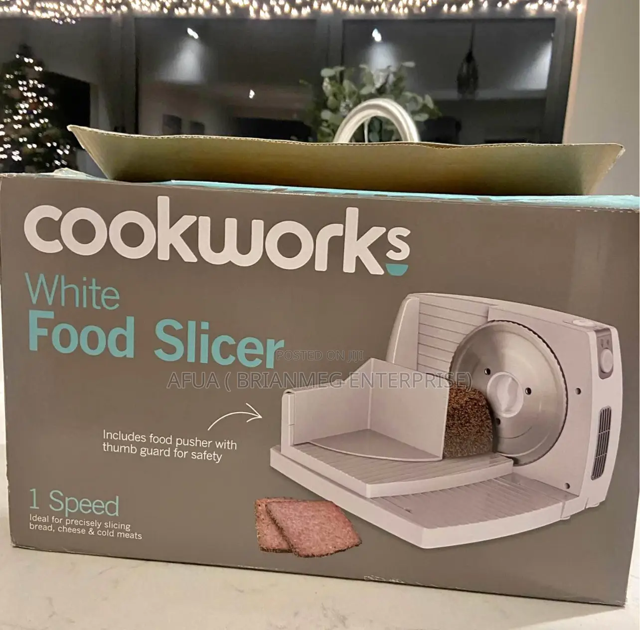 Cookworks Meat and Bread Slicer/Food Slicer