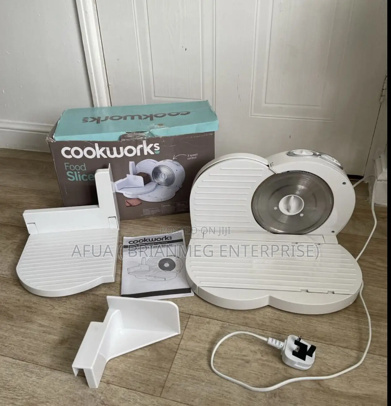 Cookworks Meat and Bread Slicer/Food Slicer