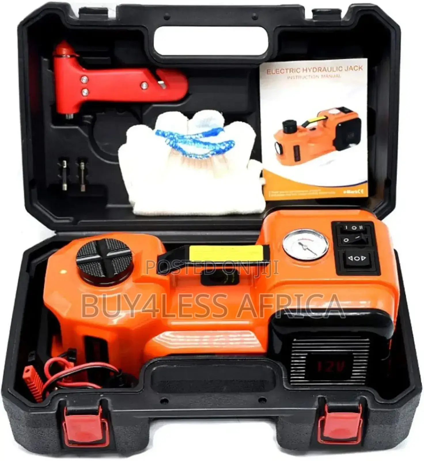 5in1 Electric Car Jack Set