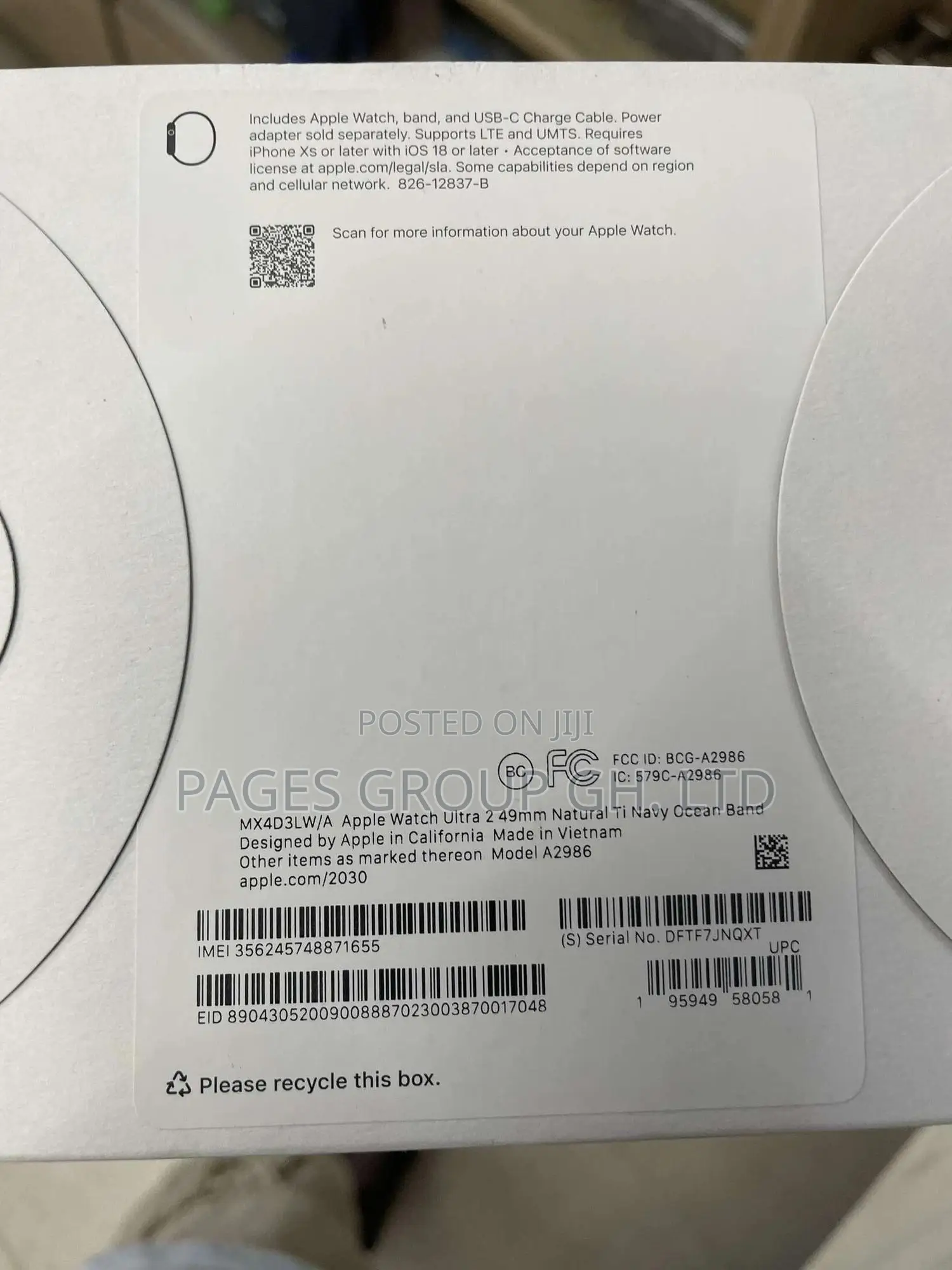 Apple Iwatch Ultra 2 49mm