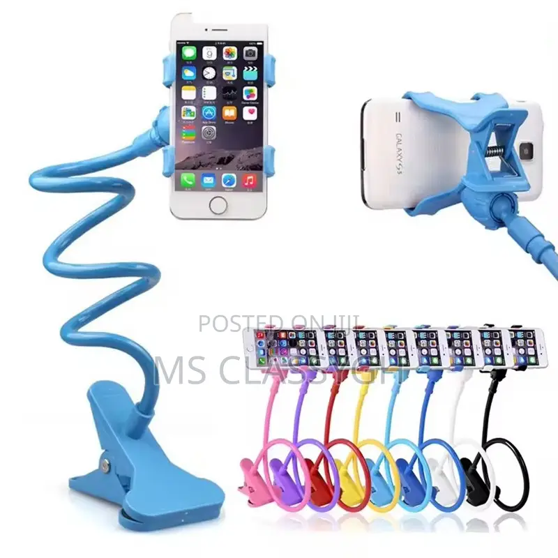 Phone Holder Flexible Lazy Bracket Adjustable Mobile Clip Be