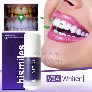 Hismile Teeth Whitening Cleaning Purple Corrective Paste