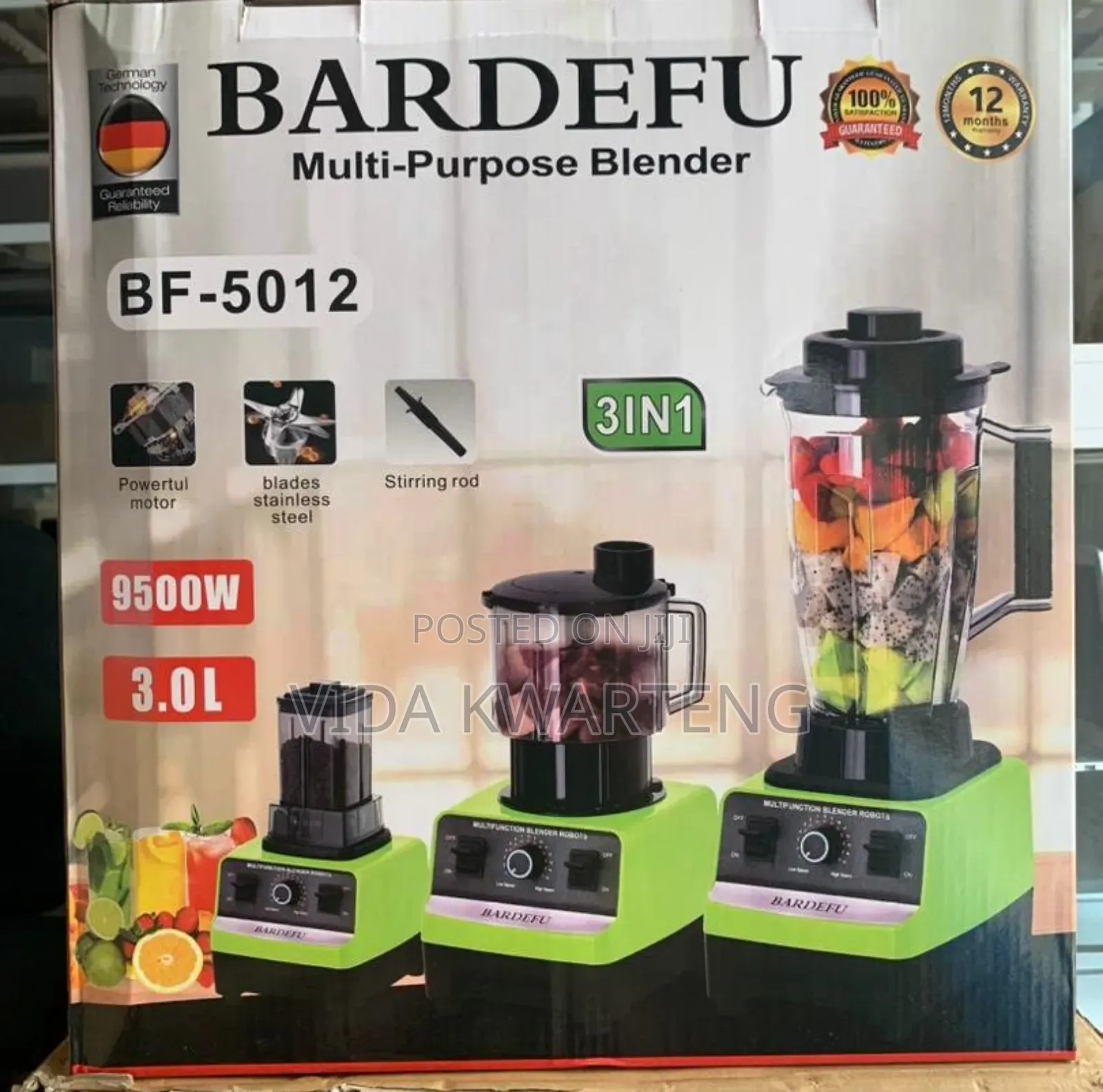 Quality 3 in 1 Bardefu Blender