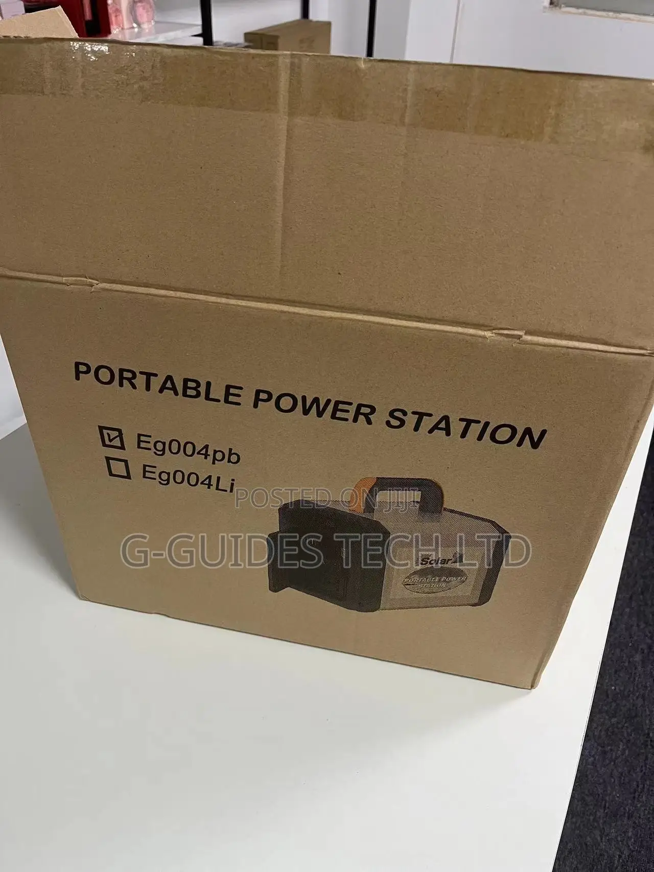 500w Multi-Function Portable Power Station With Solar Panel