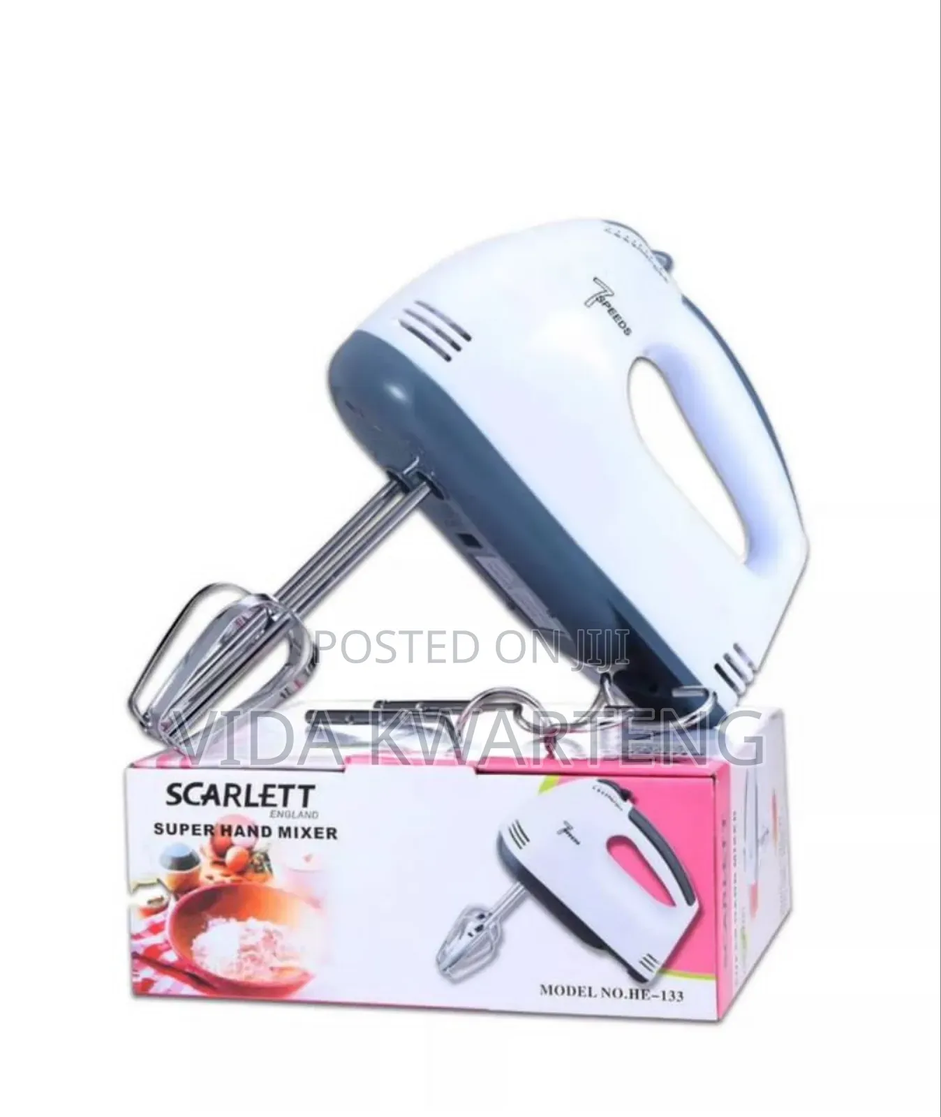 Scarlet Super Hand Mixer