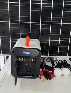 500w Multi-Function Portable Power Station With Solar Panel