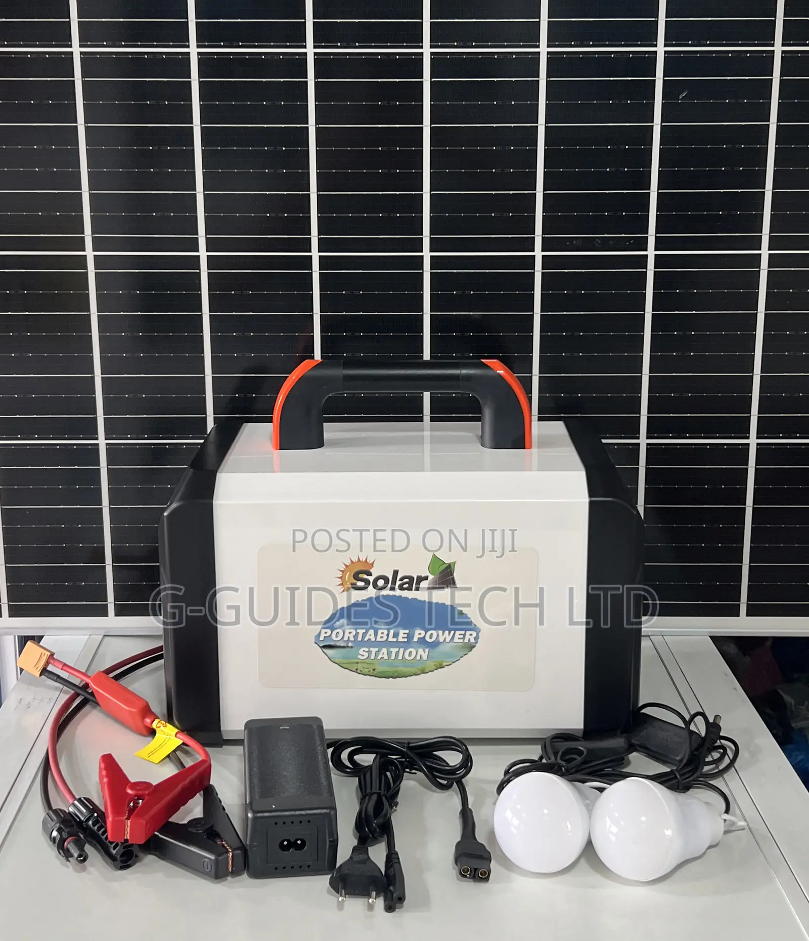 500w Multi-Function Portable Power Station With Solar Panel