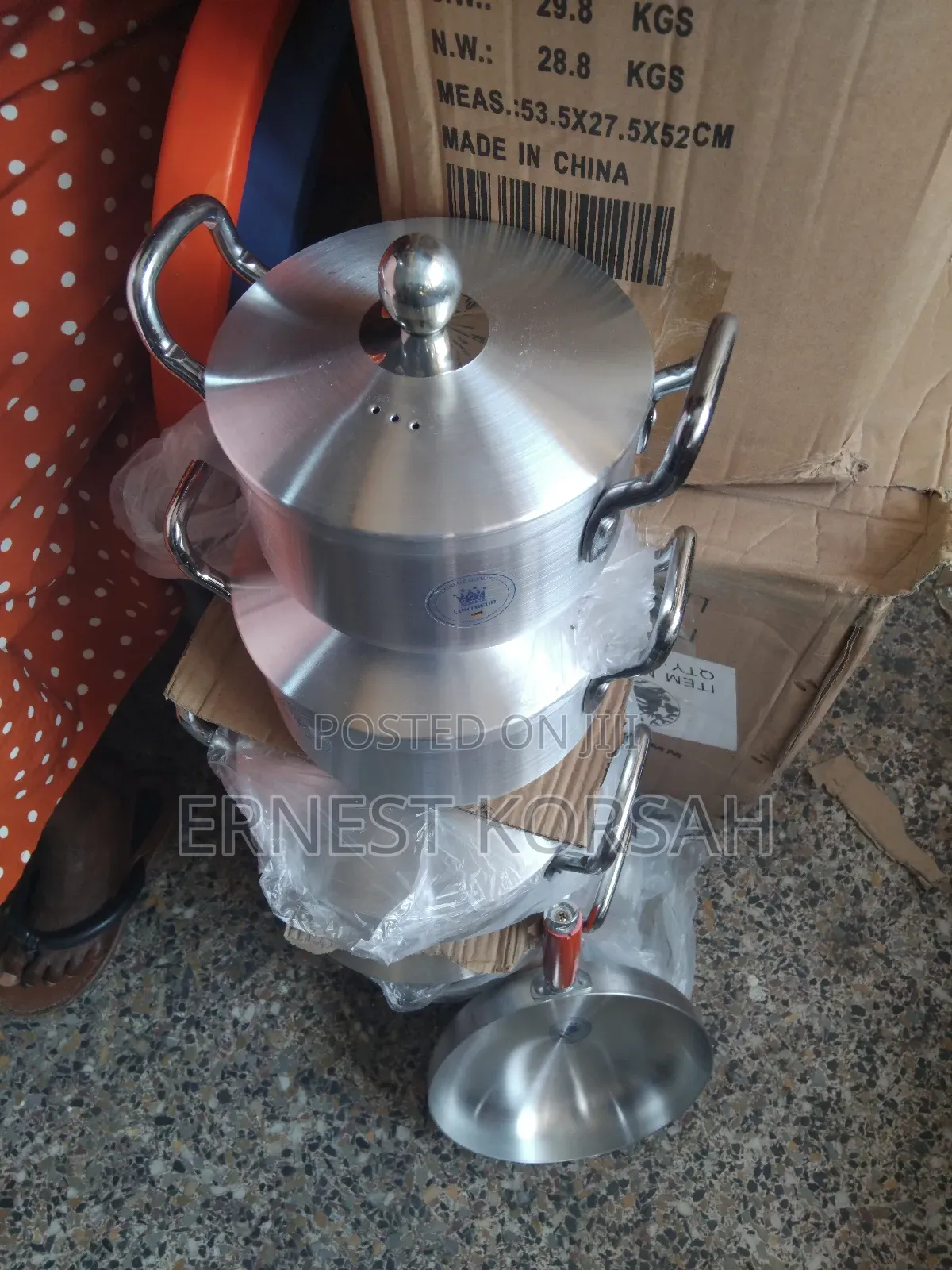 5 Sets Plus Frying Pan Extreme Quality Aluminium Cookware