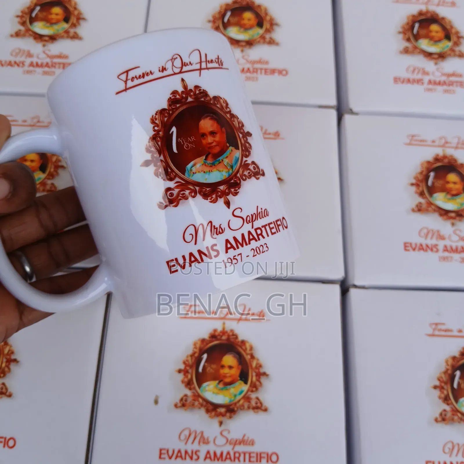 Mug Printing With Box (Quality) Souvenir