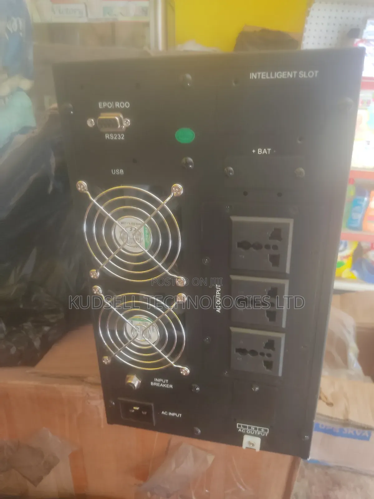 Top Edge-3000va (3kva) UPS Online With Voltage Regulator