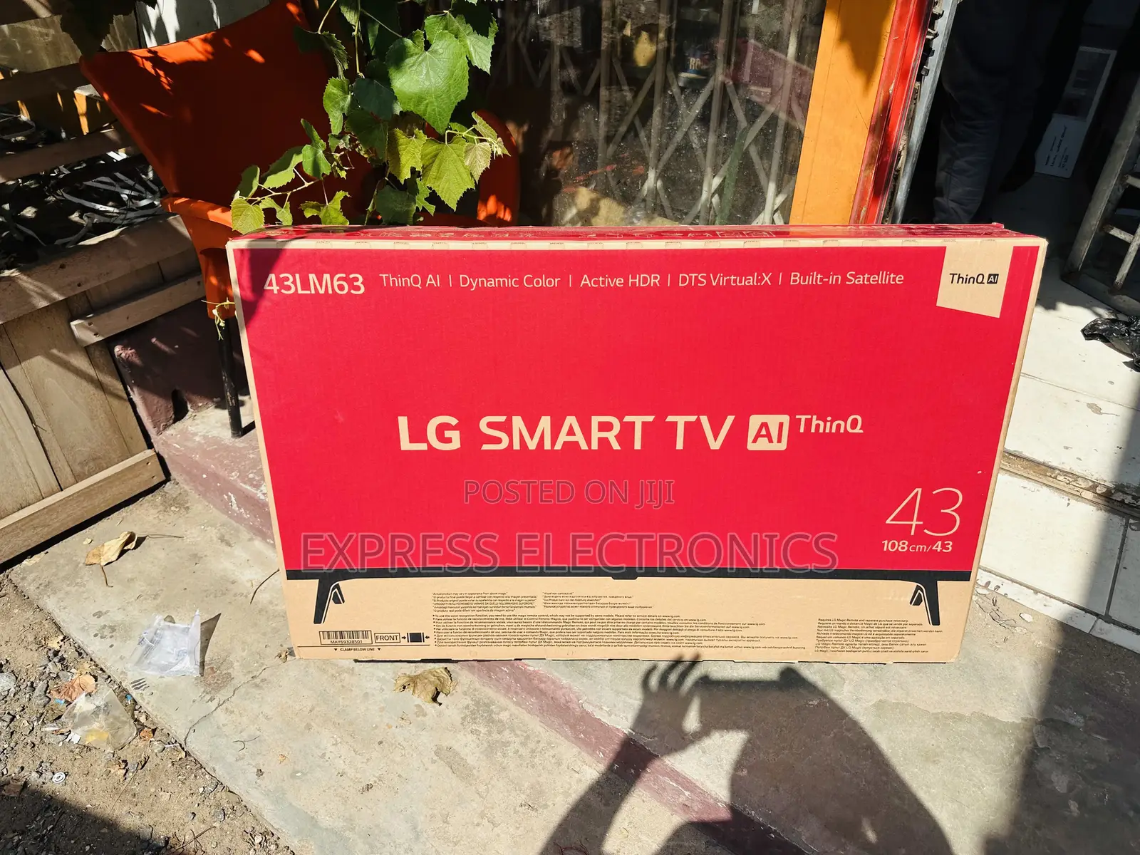 Active HDR Smart LG 43”LM63 Television