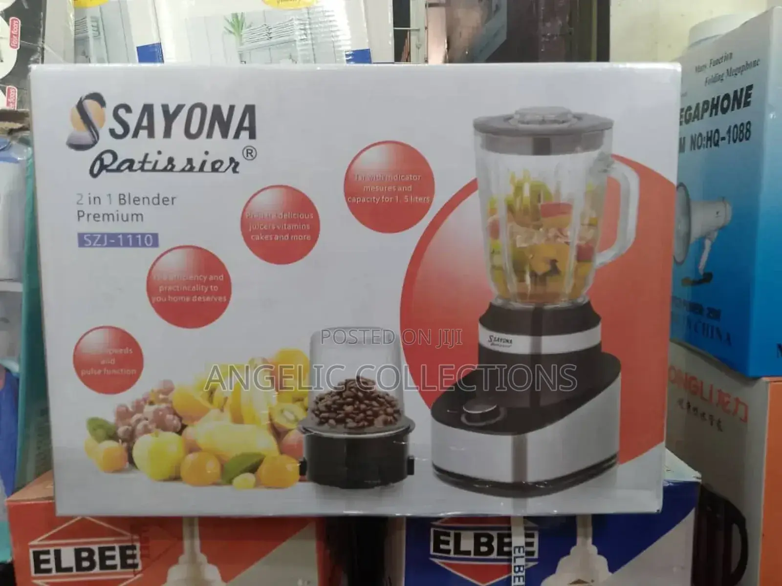 Sayona 2 in 1 Blender