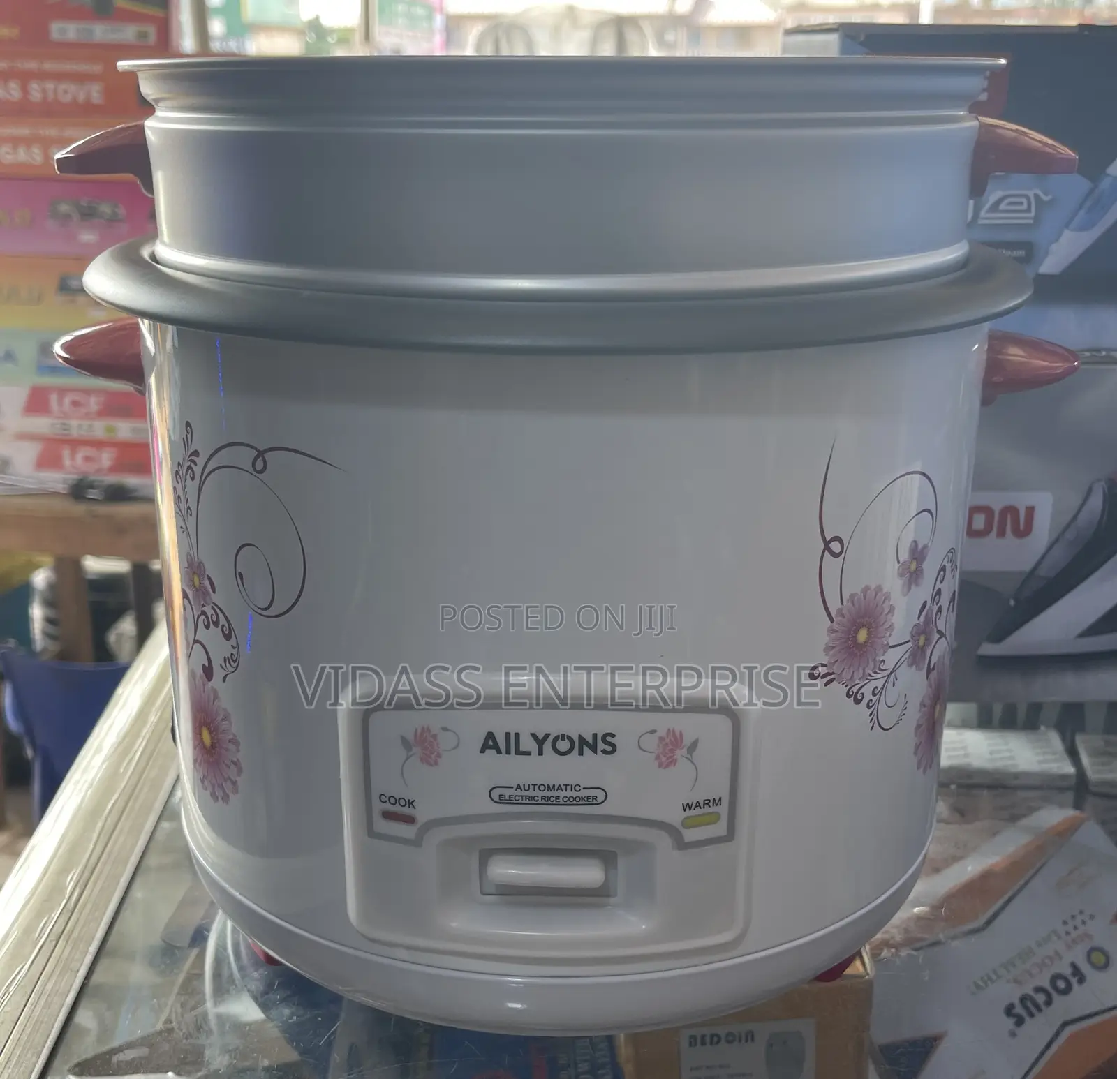 Ailyons Rice Cooker 2.2 Liters