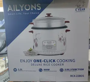 Ailyons Rice Cooker 2.2 Liters