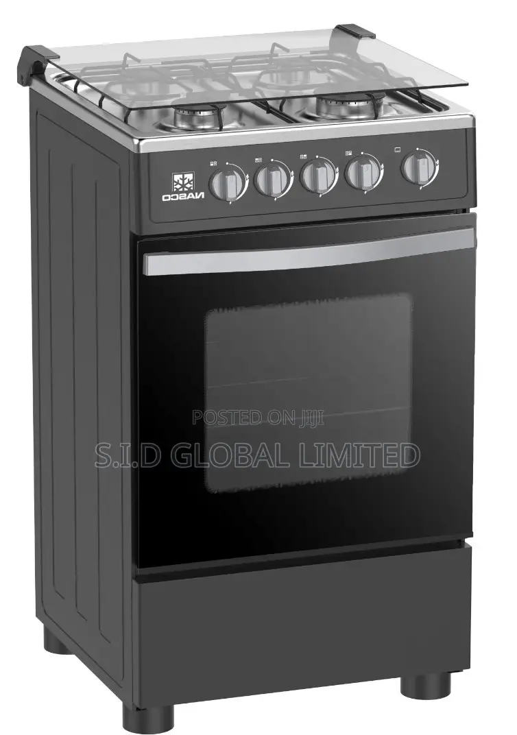 Embrace the Burn With NASCO-4-BURNER-GAS-COOKER-WITH-GRILL