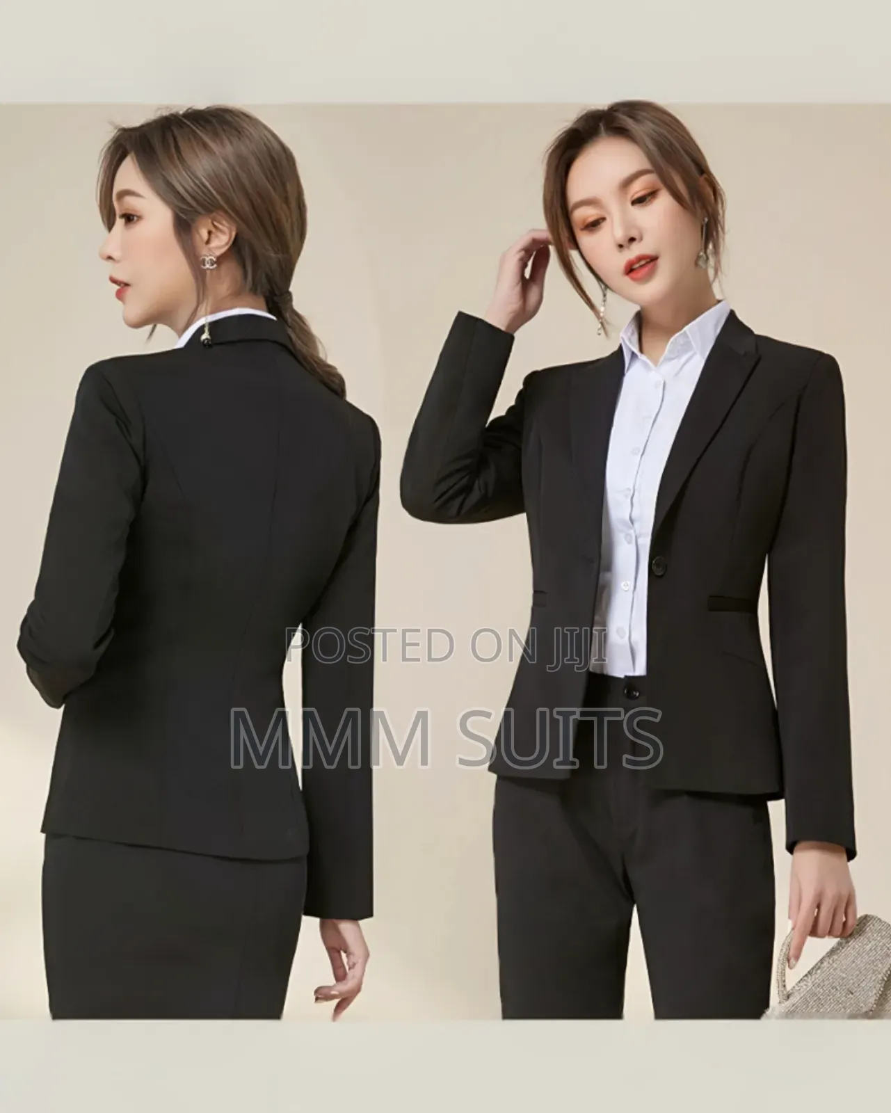 Quality 2-Piece Ladies Trousers Suit